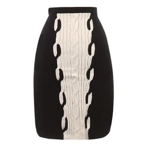 Etcetera Cable Knit Pencil Skirt, Size S